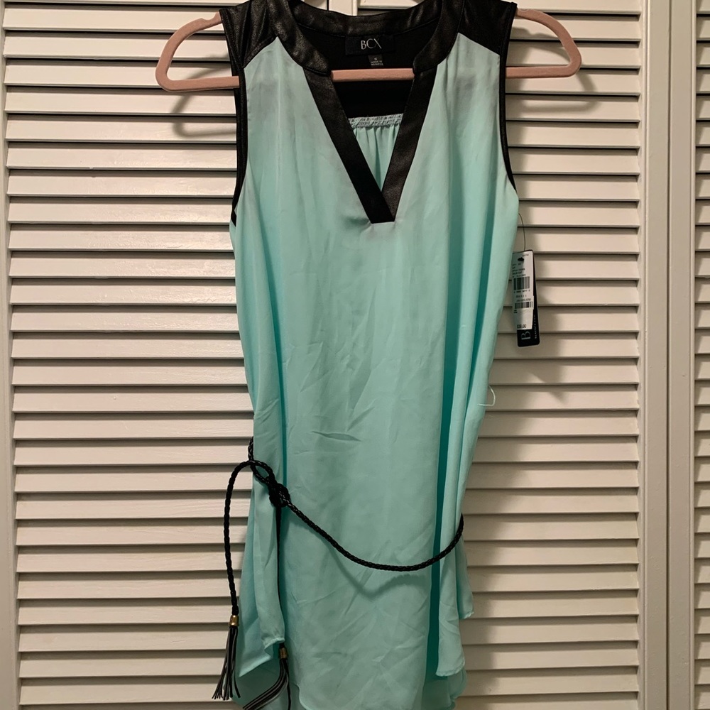 BCX mint blouse size US S NWT